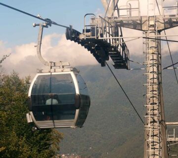 Harties harbour Cableway