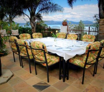 Patio Dinning With View
